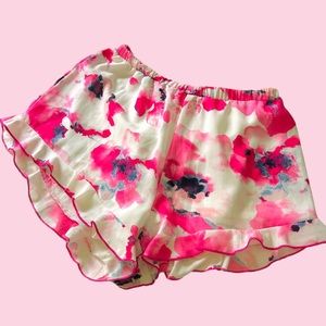 Floral Ruffle Shorts